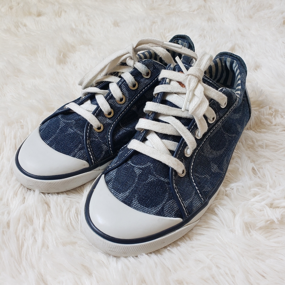 Coach Barrett Women's Blue Shoes. Sz.9B